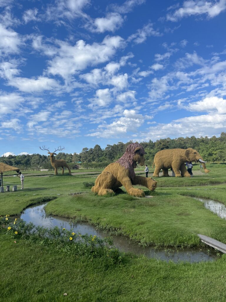 Najlepsze trekkingi w okolicy Chiang Mai -Sculpture Parku nad Huay Tung Tao
