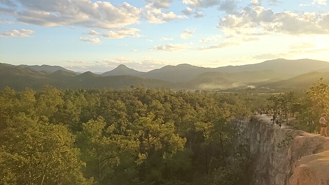 Canyon Pai - malowniczy kanion w Tajlandii