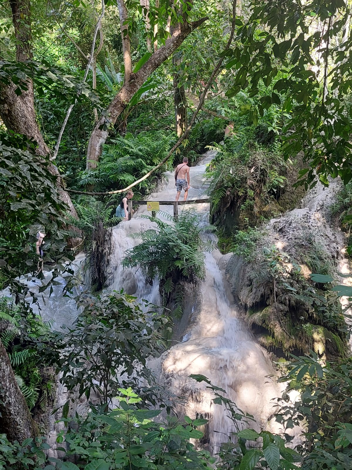 Best hiking around Chiang Mai - sticky waterfall