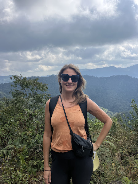 Widok z masywu Doi Pui w Tajlandii